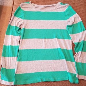 Long sleeve striped shirt